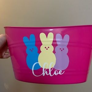 Peeps personalized easter baskets for kids